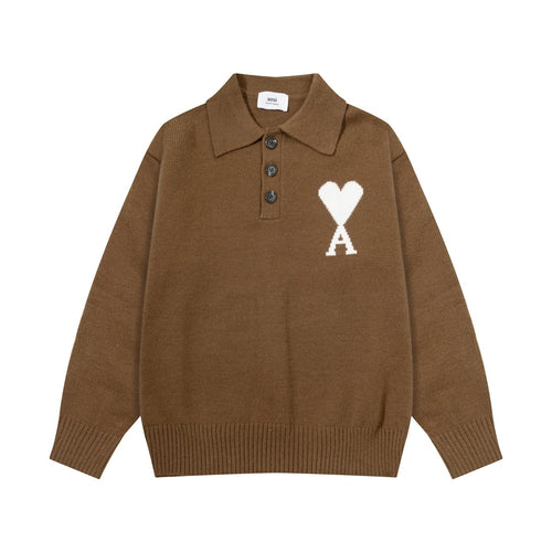 2026 AMI PARIS  Collar Sweater