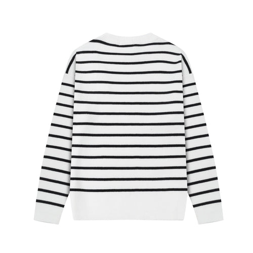 2026 AMI PARIS  striped sweater
