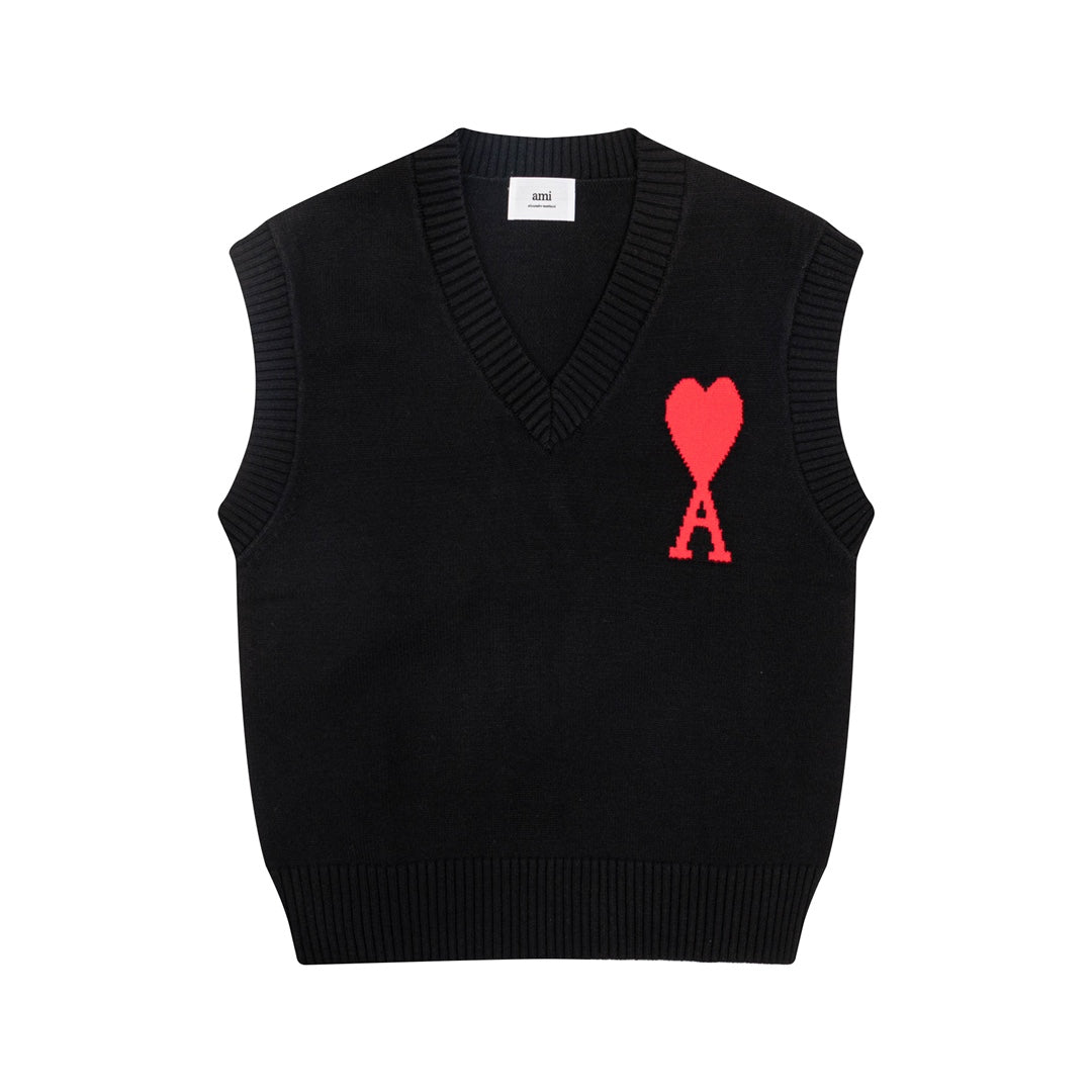 2026 AMI PARIS vest sweater