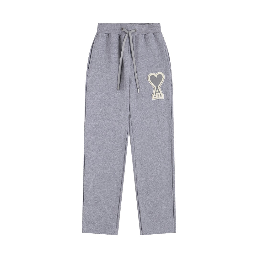2026 AMI PARIS  Straight leg sweatpants