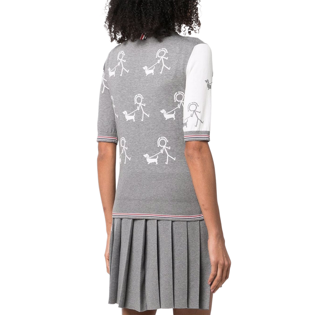 Thom Browne Women puppy POLO shirt
