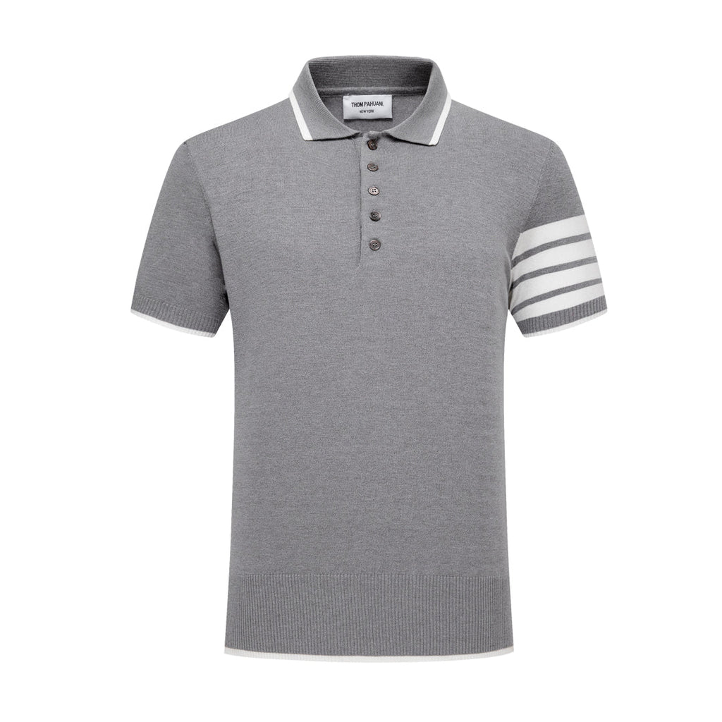 Thom Browne  Contrast stripes POLO Shirt