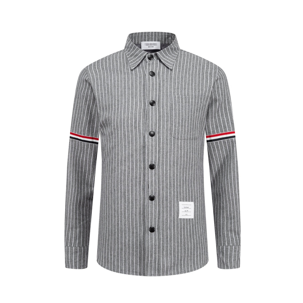 Thom Browne 4-Bar Thick Shirt