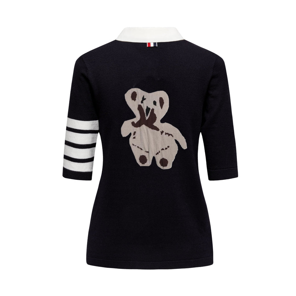 Thom Browne  Women Bear POLO shirt