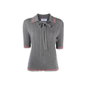 Thom Browne Women stripe POLO shirt