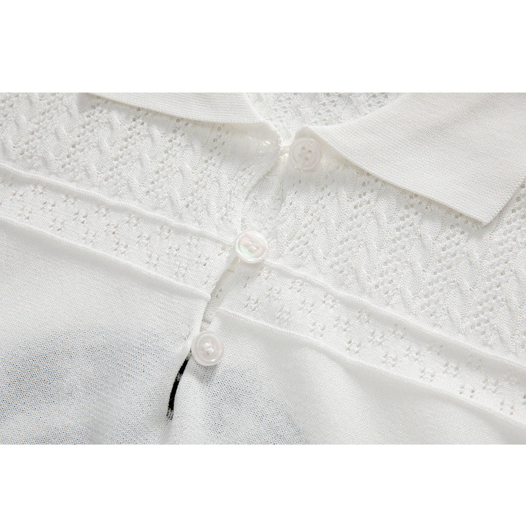 Thom Browne  Women Bear POLO shirt