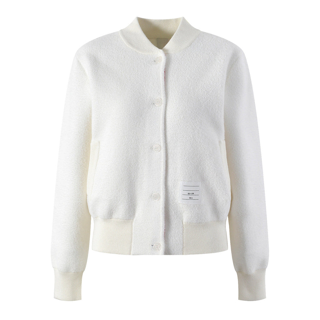 Thom Browne Women Baseball Jacket
