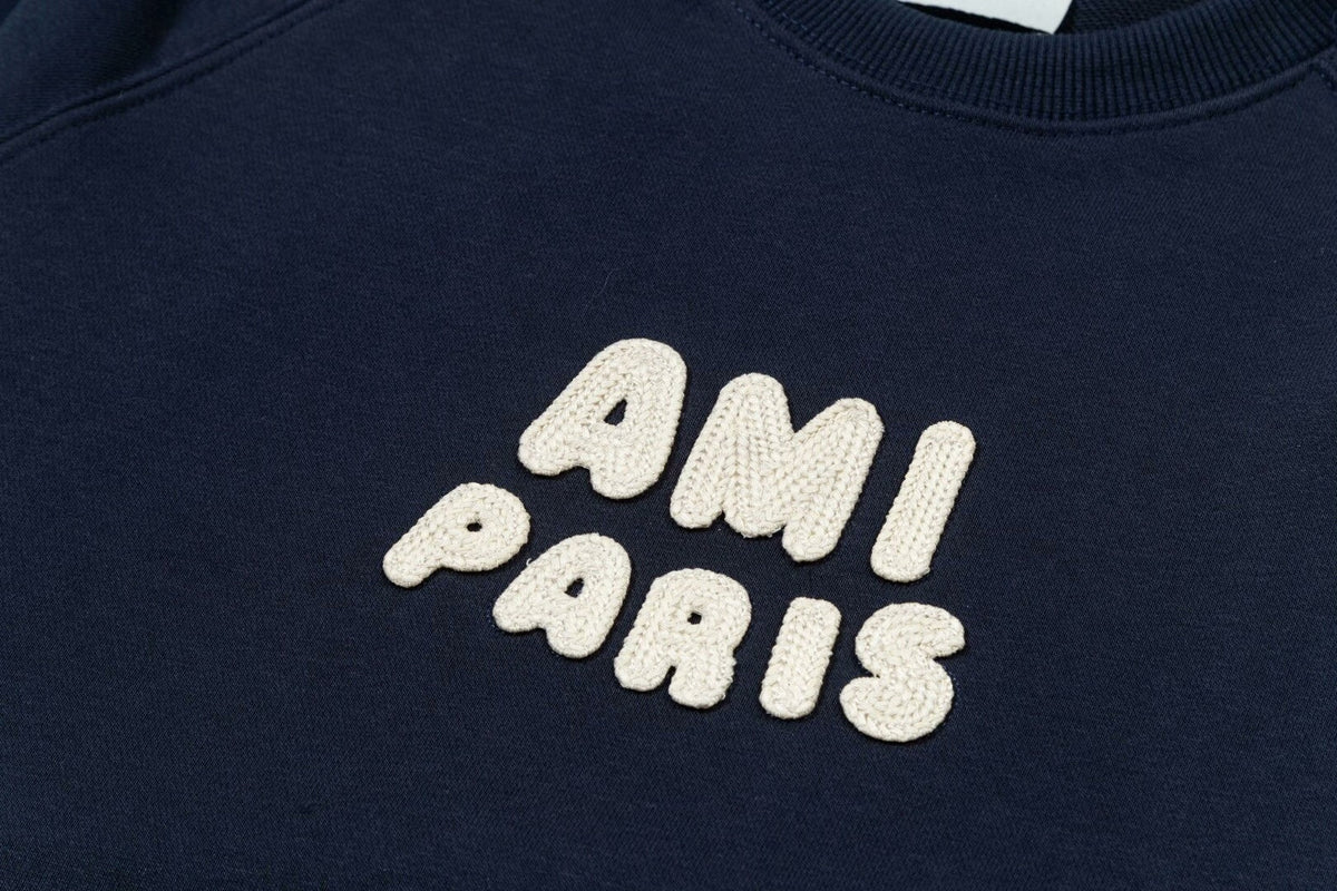 2026 AMI PARIS  Letter hoodie