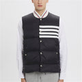 Thom Browne 4-Bar Down vest