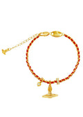 Vivienne Westwood 2026 "Ben Ming Nian" (Zodiac Year) Red Bracelet